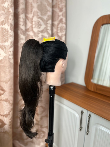 دم اسبی کلیپسی قهوه ای بور