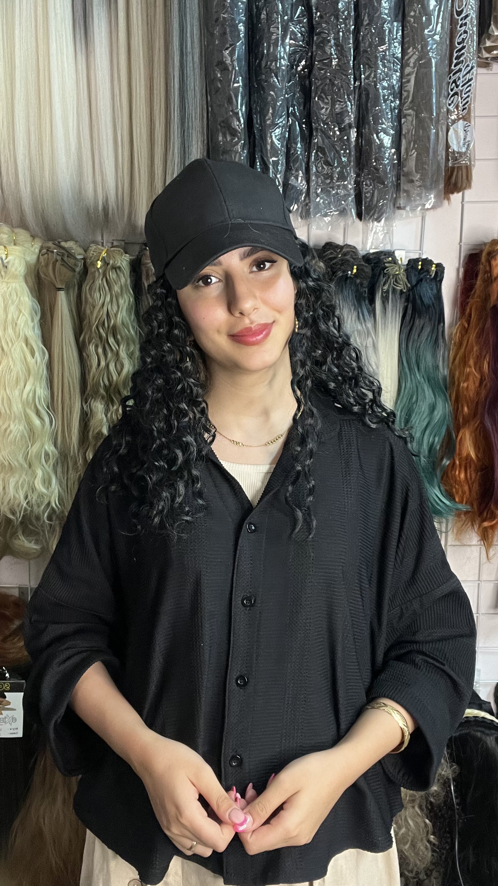 کلاه مویی فر کوتاه