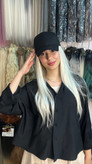 کلاه مویی نقره ای