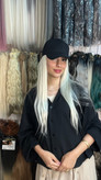 کلاه مویی نقره ای