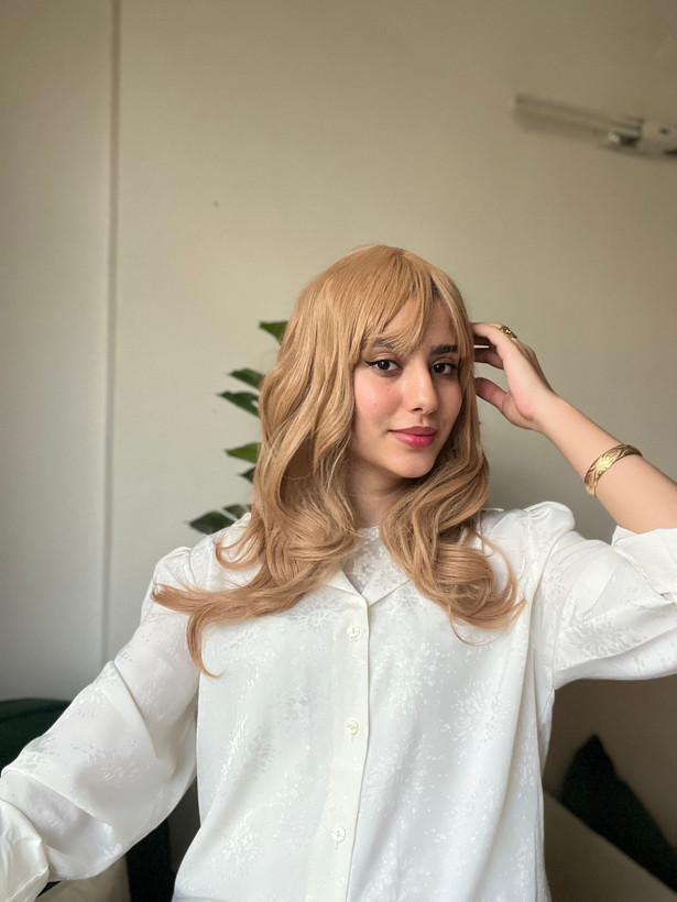 کلاهگیس رنگ کنفی