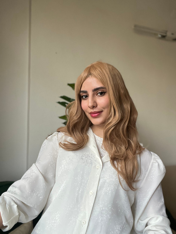 کلاهگیس رنگ کنفی