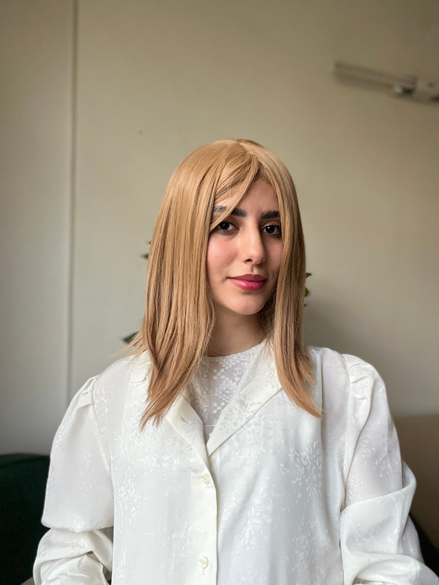 کلاهگیس رنگ کنفی